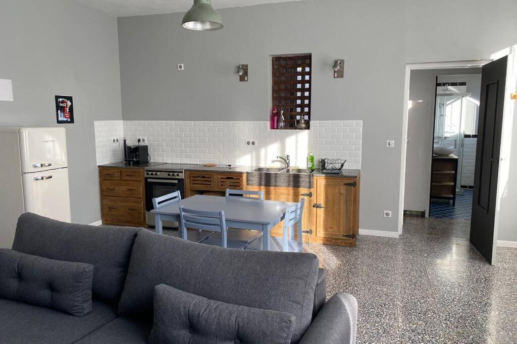 Appartement Independant Dans Maison De Village Saint-André-de-Sangonis Dış mekan fotoğraf